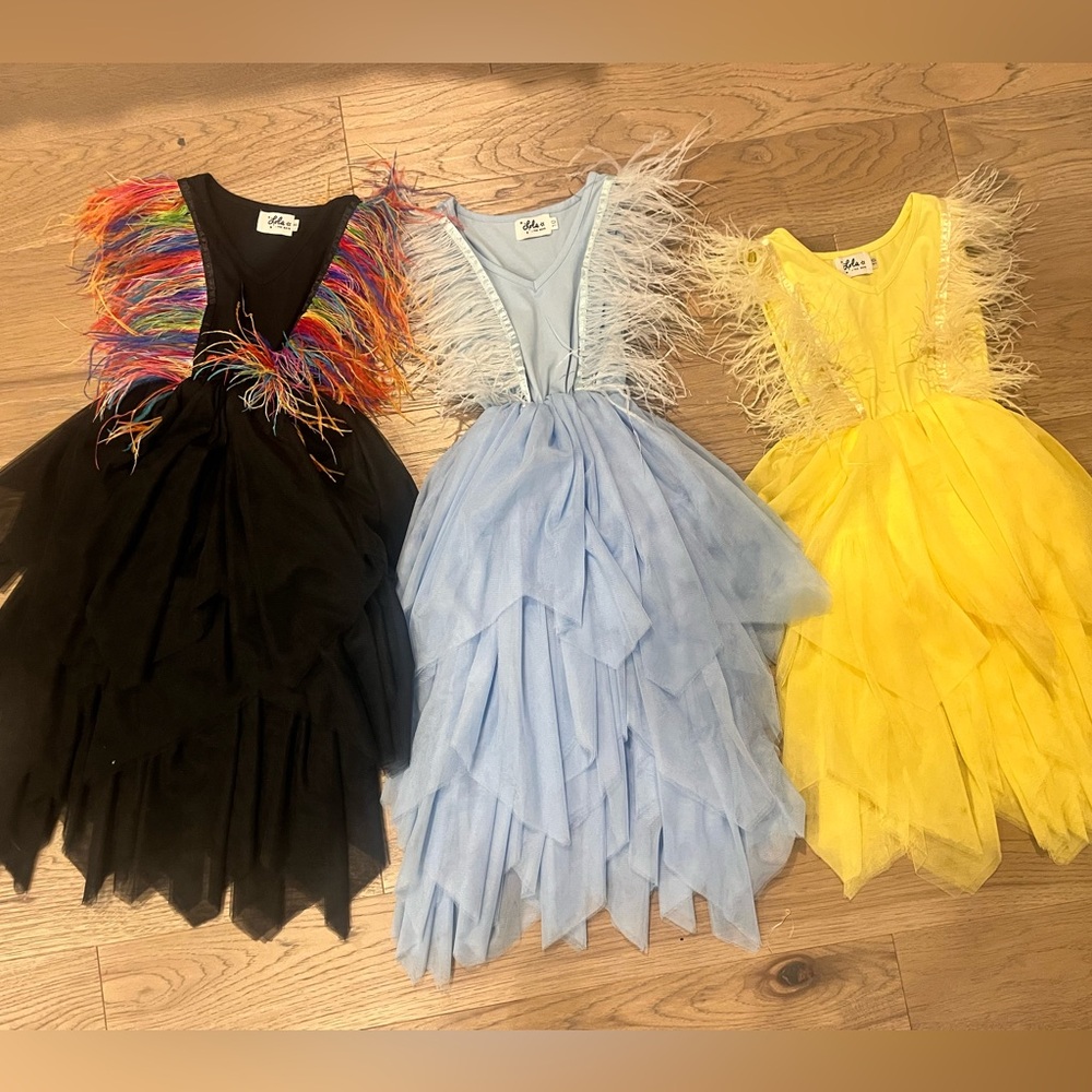 Lola and The Boys Gigi dress bundle of 3